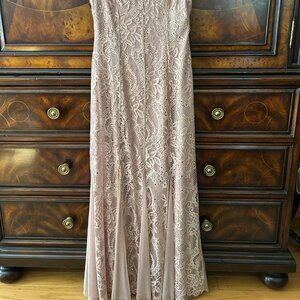 Candalite Womens Formal  Dress Size S Mauve/Pink NWT
